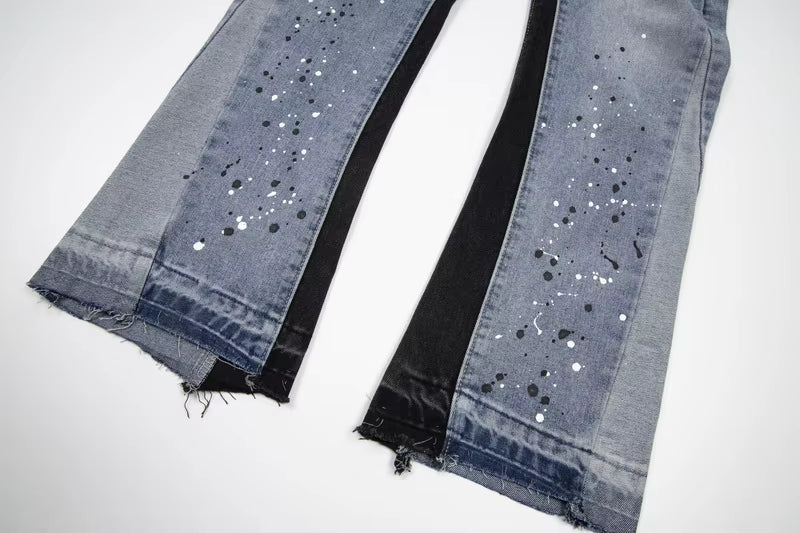 Graffiti Painted Jeans