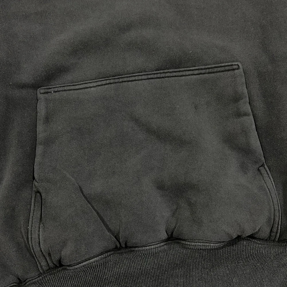 Curated Oversized Hoodie – Black