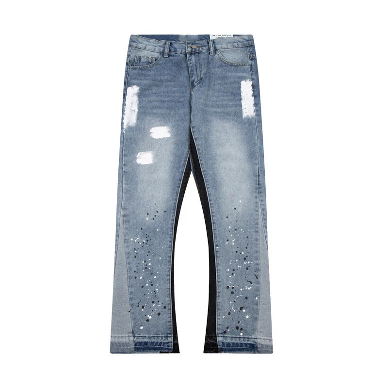 Graffiti Painted Jeans