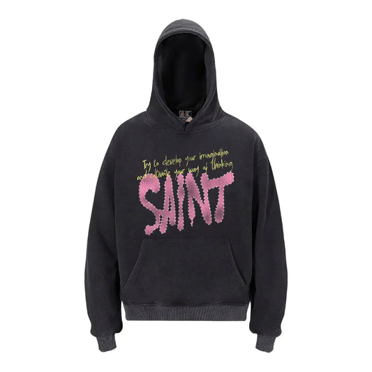 Saint State of Mind Hoodie — Black