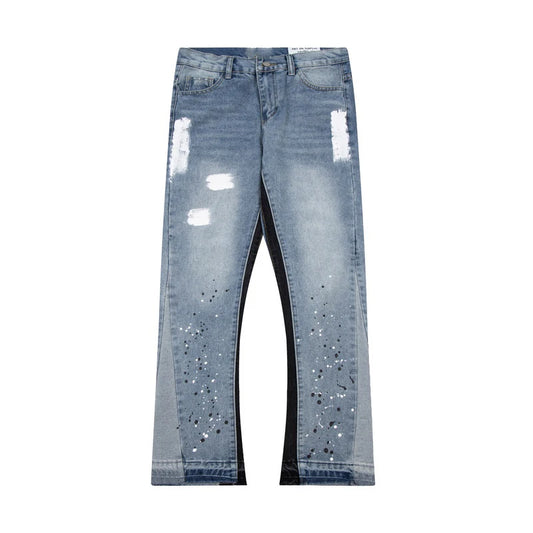 Graffiti Painted Jeans