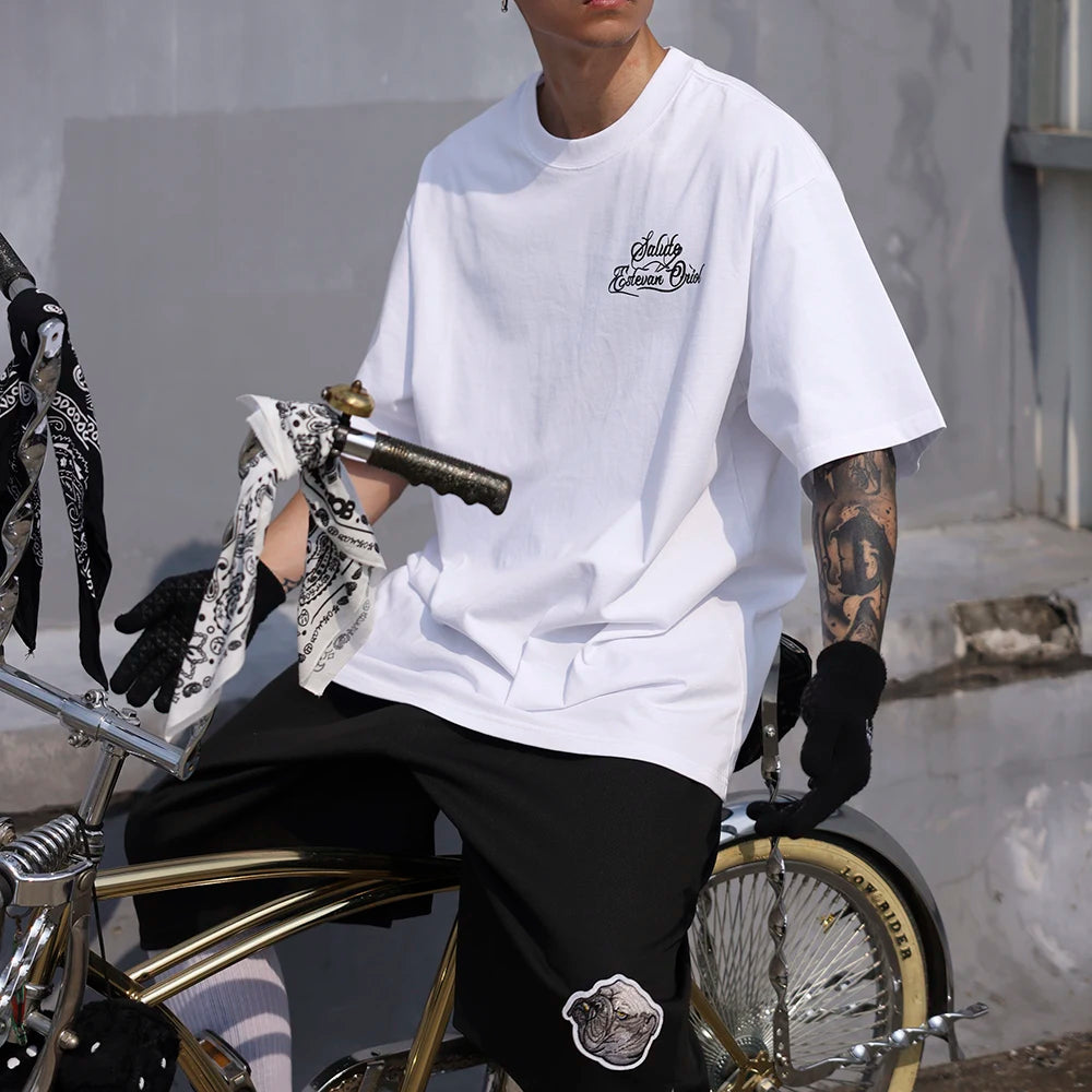 Hands Graphic Oversized Tee