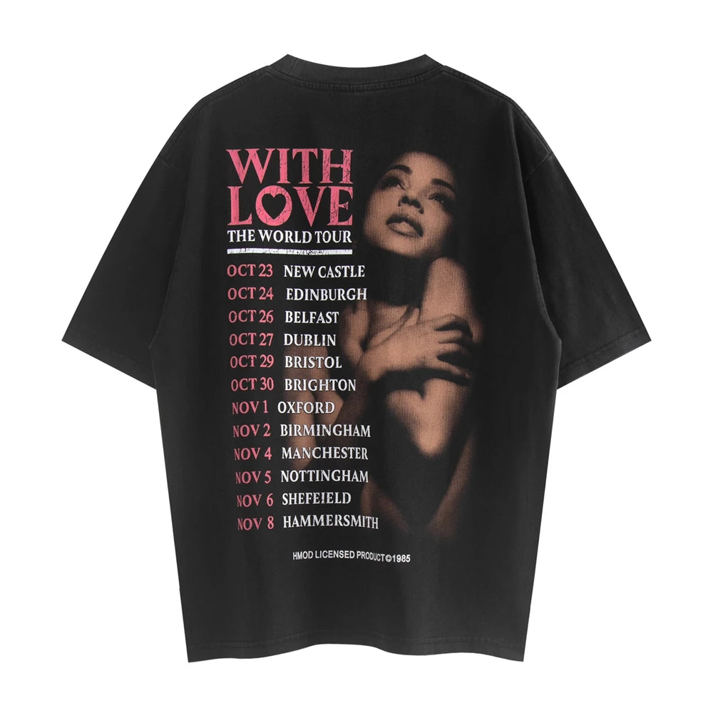 With Love Oversize Graphic Tee