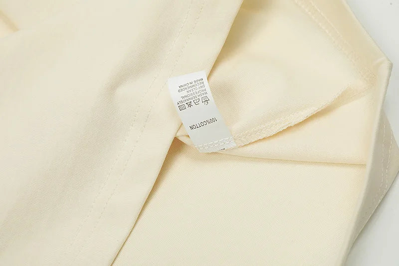 Saint Oversized Lettering Tee — Front & Back Print