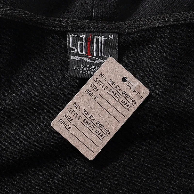 Saint State of Mind Hoodie — Black