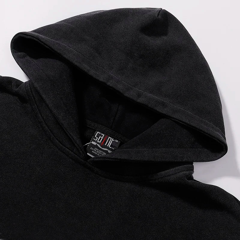 Saint State of Mind Hoodie — Black