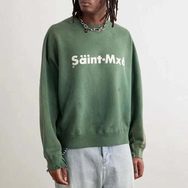 Saint-Mx6 Washed Sweatshirt
