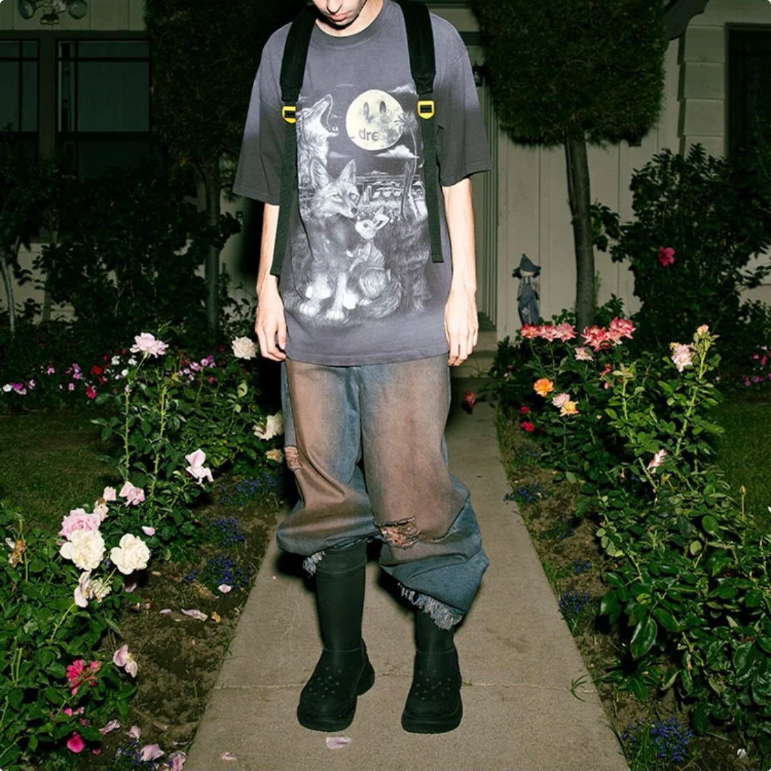 Howling Moon Graphic Tee – Inspired Edition