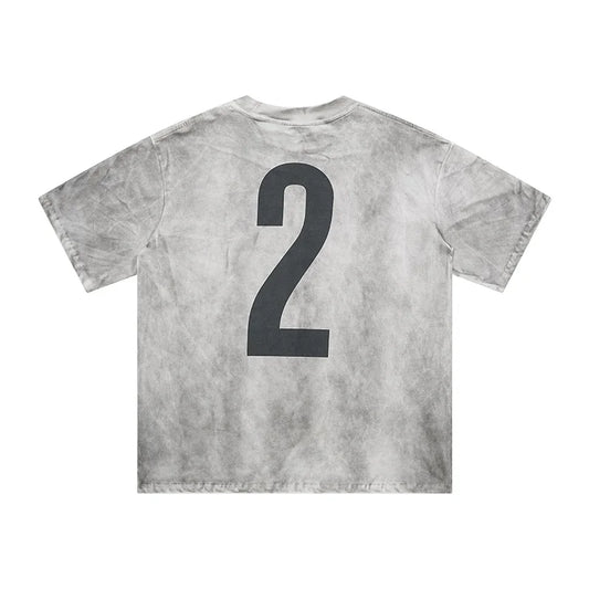 Oversized Tee - Digit Print