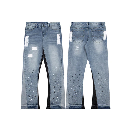 Graffiti Painted Jeans