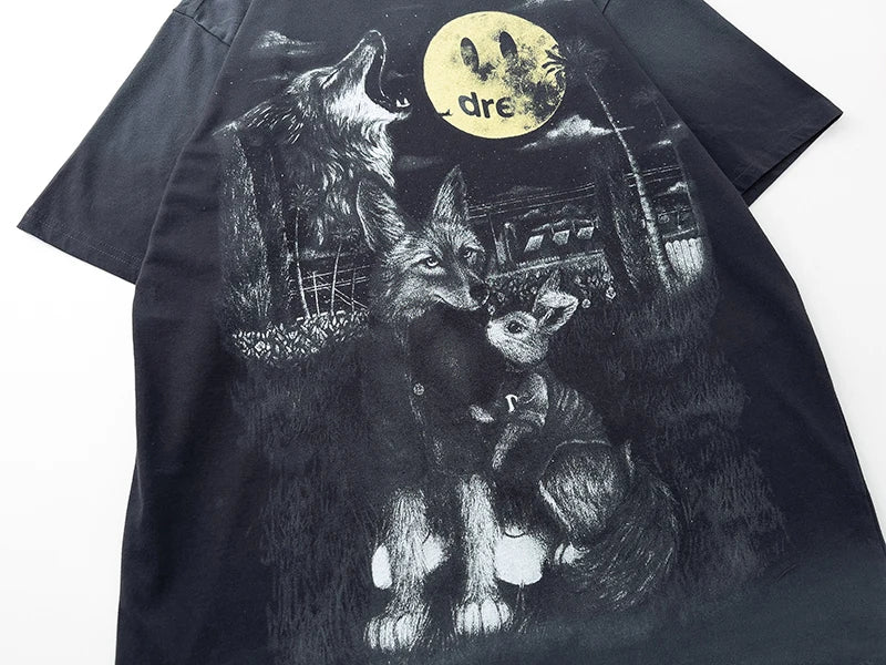 Howling Moon Graphic Tee – Inspired Edition