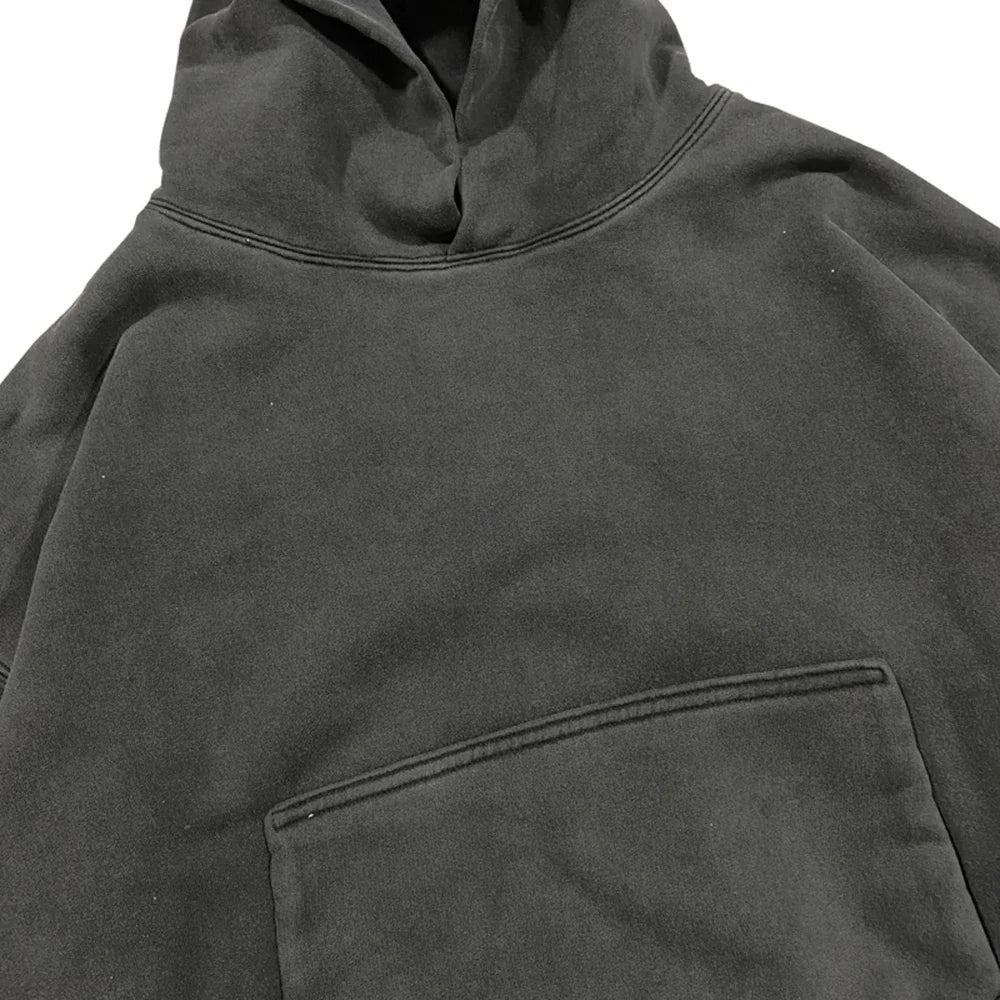 Curated Oversized Hoodie – Black