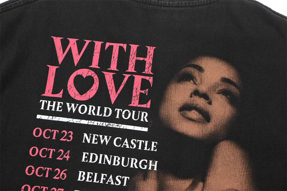 With Love Oversize Graphic Tee