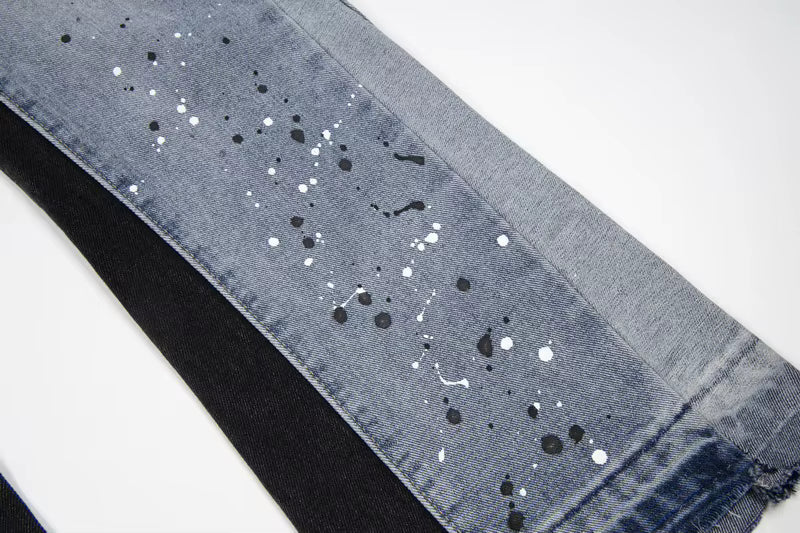 Graffiti Painted Jeans