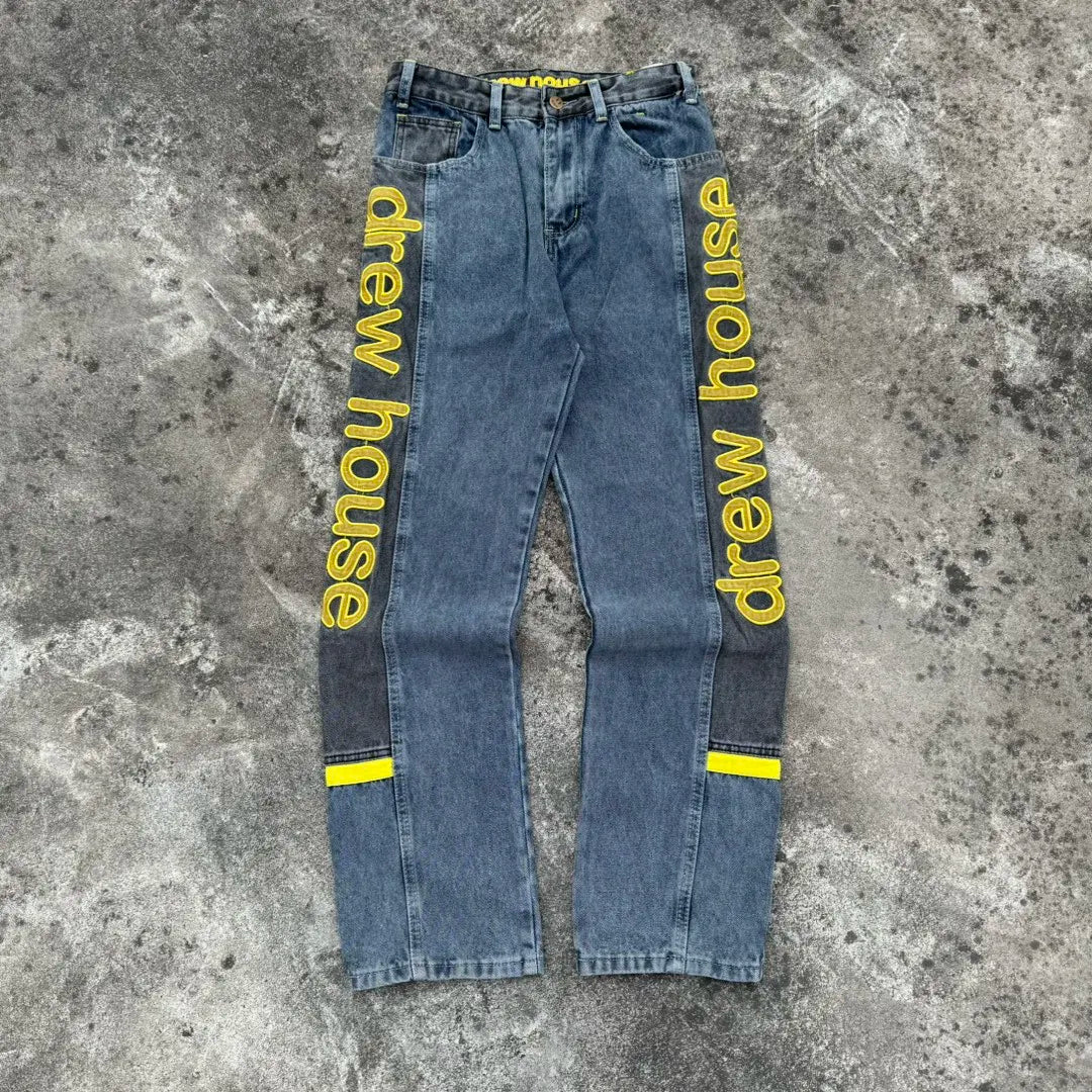 Drew House patchwork Graphic jeans
