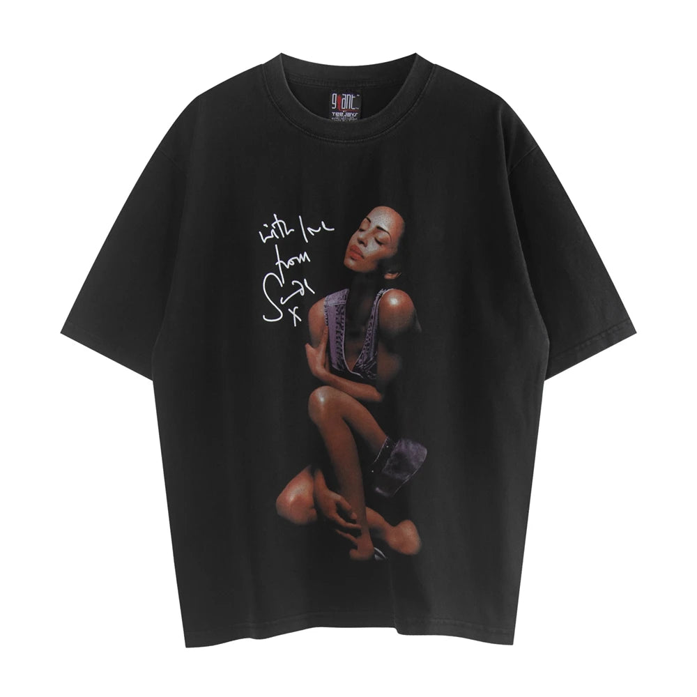 With Love Oversize Graphic Tee