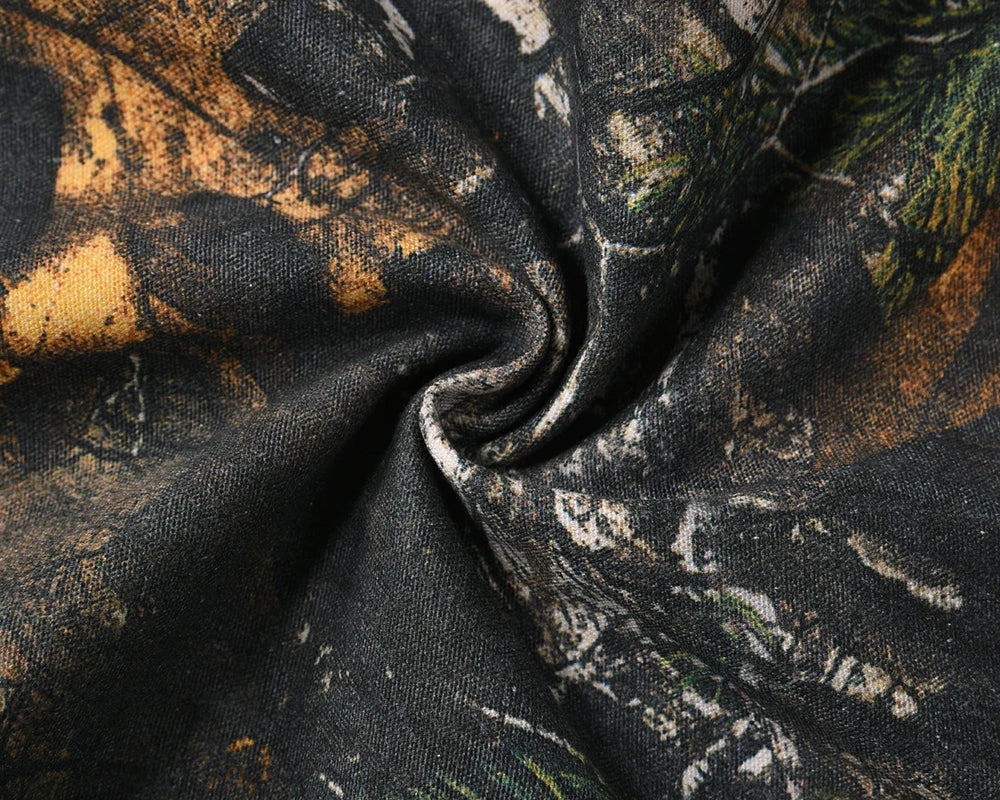 Y2K Camo Cargo Pants – Tree Pattern