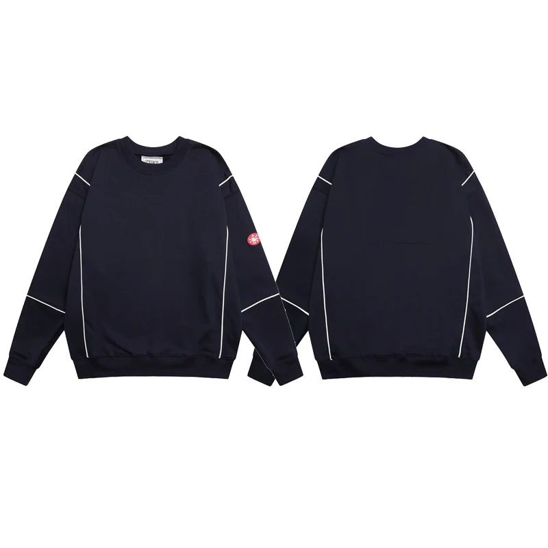 EMPT Patchwork Stitch Hoodie - Blue