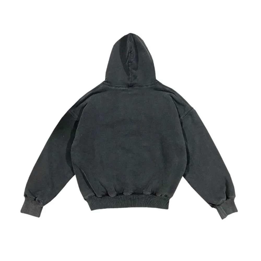 Curated Oversized Hoodie – Black