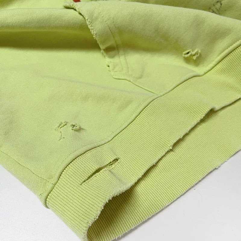 Paly Graphic Hoodie — Yellow Green