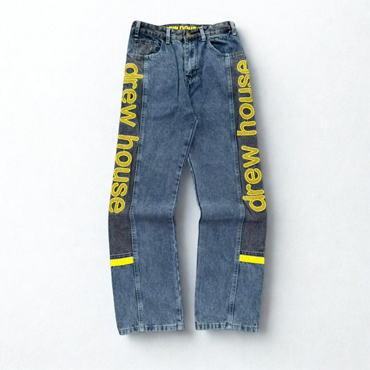 Drew House patchwork Graphic jeans